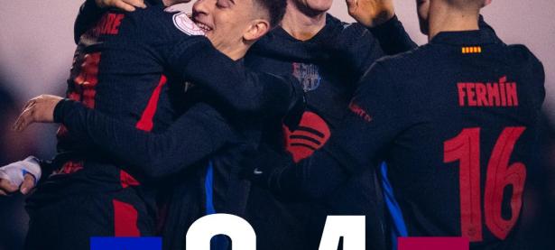 巴塞罗那客场征服，豪取连胜